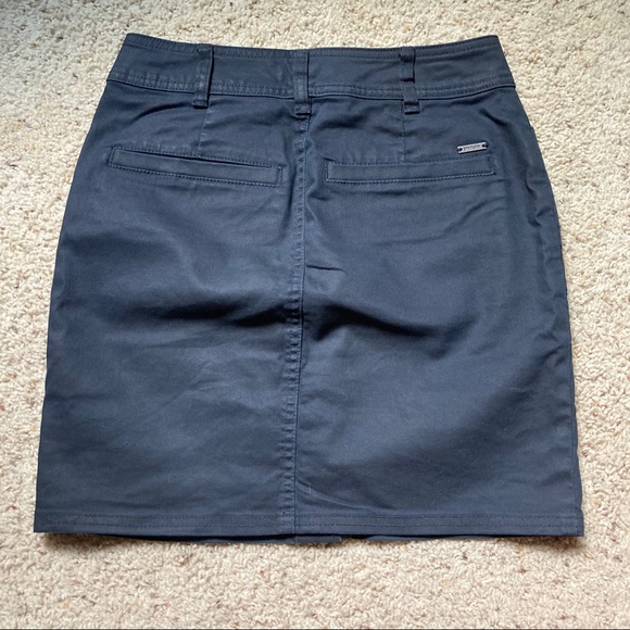 prAna Kara skirt Navy Blue Organic cotton size 00 - Picture 2 of 10